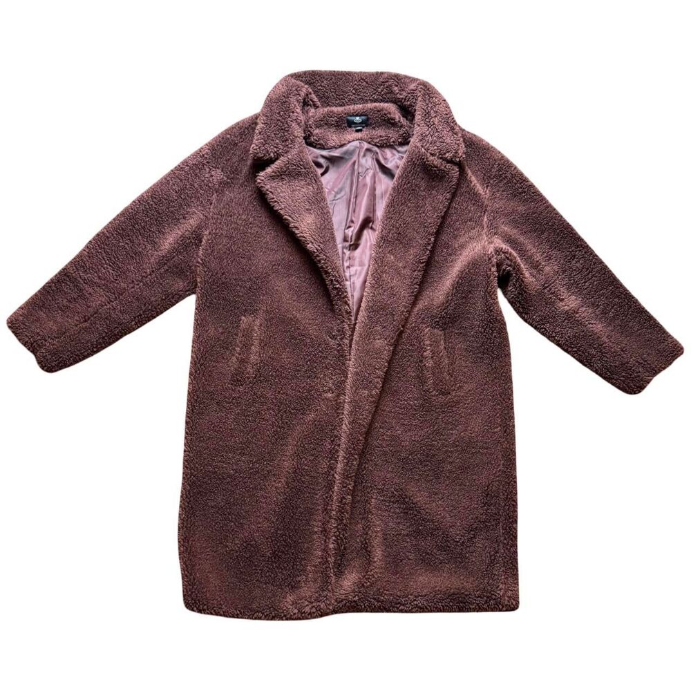 Threadbare Women's Brown and Burgundy Coat